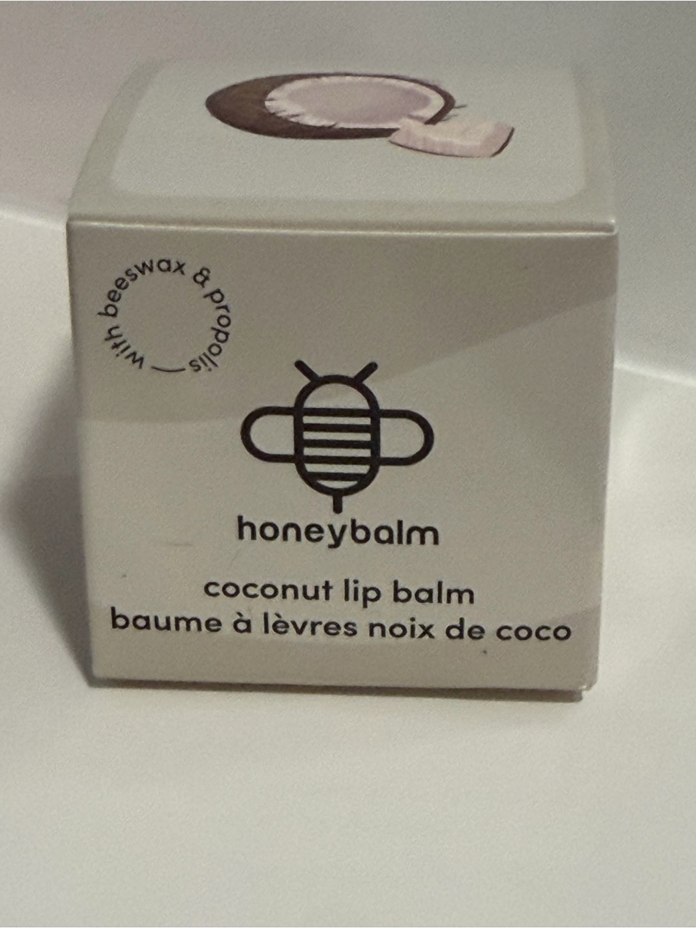 Coconut Lip Balm - White